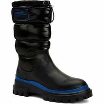 Calvin Klein Black Laeton Mid Calf Cold Weather Winter Boots Women's Siz... - $123.75