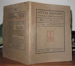 Hubbard, Elbert - Nicola Paganini LITTLE JOURNEYS To the Homes of Great Musician - $50.94