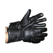 Vance Leather Insulated Lamb Skin Leather Gauntlet Gloves With Padded Kn... - £30.55 GBP