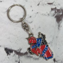 Midevel Knight British Cavalry Jousting Keychain Key Ring Souvenir  - $7.91