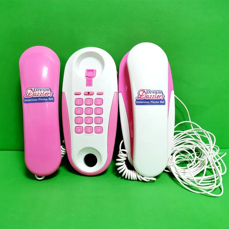 Play Play Pretend Play Intercom Telephone Simulation phone Toy With Real Ringing - £46.10 GBP
