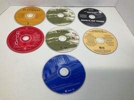 Lot Of 7 Original Movie Soundtrack CD&#39; (DISC ONLY) Mulan, Titanic, Tarzan, Etc. - £9.34 GBP
