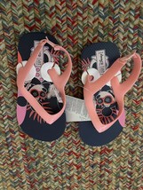 Girl&#39;s Gap Disney Minnie Mouse Flip Flops Size 5/6,7/8,9/10 Toddler New With Tag - £8.53 GBP