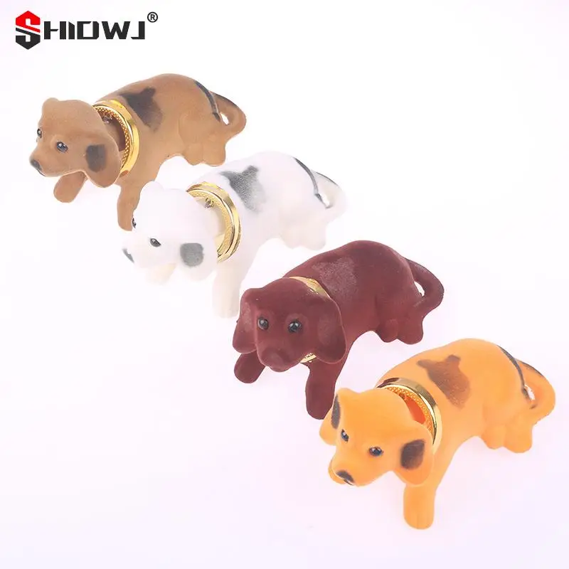 1Pc Car Ornaments Shaking Head Dog Doll Car Dashboard Toys Cute Nodding Puppy - £10.18 GBP+