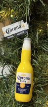Corona Extra Beer Bottle Christmas Ornament Faux Food NWT - £9.56 GBP