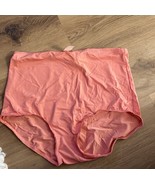 Barbra Lingerie full cut brief Panties NWT Size 3XL peach - $226.29 MXN