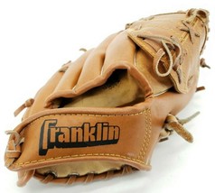 Franklin Junior Baseball Glove Rawhide Laced 1117 Right Hand Thrower 11&quot; - £15.44 GBP