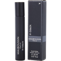 Mauboussin Pour Lui In Black By Mauboussin Eau De Parfum Travel Spray 0.7 Oz - £10.61 GBP