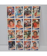 Vintage UVA Football  Memorabilia Card Full Sheet  Cavalier Fans NCAA 19... - $463.32 MXN