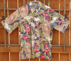 REYN SPOONER VINTAGE HAWAIIAN EGYPTIAN COTTON SHIRT SIZE XL Great Condit... - £25.55 GBP