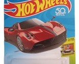 2018 Hot Wheels #243 HW Exotics 2/10 &#39;17 PAGANI HUAYRA ROADSTER Red w/10... - £2.28 GBP