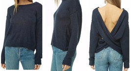 Cross Back Sweater Medium Open Long Sleeve Lightweight Pullover Cardigan NWT - £5.30 GBP
