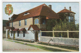 Oldest House St Augustine Florida 1910c Crest postcard - £4.73 GBP