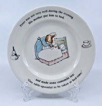 Wedgwood Peter Rabbit Frederic Warne&amp;co Bread &amp; Butter 7&quot; 17.8 cm Plate England - $28.94