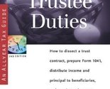 Your Trustee Duties: Tax Guide 305 (Series 300: Retirees &amp; Estates) Crou... - $18.80