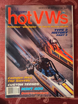 Rare Dune Buggies and HOT VWs Magazine August 1984 Dragsters - £16.99 GBP