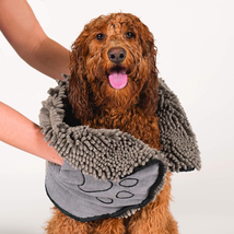 Shammy Dog Towels for Drying Dogs - Heavy Duty Soft Microfiber Bath Towel - Supe - £20.07 GBP