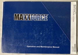 International Maxxforce 7 Operation and Maintenance Manual March 2013 - £62.27 GBP