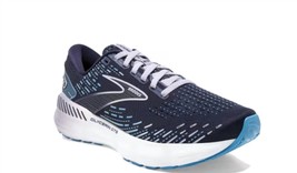 Brooks women’s glycerin gts 20 running shoes- d/ wide width in PEACOAT/ - $118.80