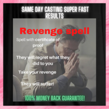 Revenge Spell / Bad Luck Spell / Hater / Vengence Spell / Payback Spell / Karma  - £118.16 GBP