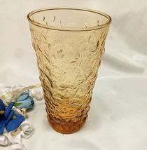 1657 Anchor Hocking Lido Milano Honey Amber Giant Ice Tea Tumbler - $12.00
