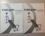Total Gym Titanium Owners Manual with Exercise Guide - $5.99