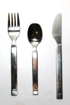 Iberia Airlines Vintage Stainless Steel Cutlery Set Of Knife Fork Spoon - $24.99