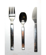 Iberia Airlines Vintage Stainless Steel Cutlery Set Of Knife Fork Spoon - £19.65 GBP