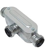 Southwire E-TB-100 1&quot; Push Install Type EMT T Conduit Body, Gray - $709.81 MXN