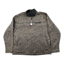 Eddie Bauer Men&#39;s Twilight Chest Pocket  1/4 Zip Sweater Fleece Pullover XL - £15.56 GBP