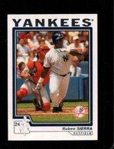 2004 Topps #549 Ruben Sierra Nmmt Yankees - £1.91 GBP