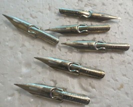 Vintage Birmingham Pen Co #213 Fountain Pen Nib Tip No Box/Nibs - £7.41 GBP
