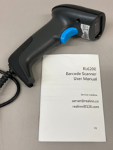 REALINN USB 2D QR Barcode Scanner Wired, Automatic Handheld Code Reader ... - $37.60 CAD