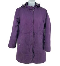 Eddie Bauer Purple Jacket Women&#39;s Size M Removable Quilted Liner Hooded - $54.40