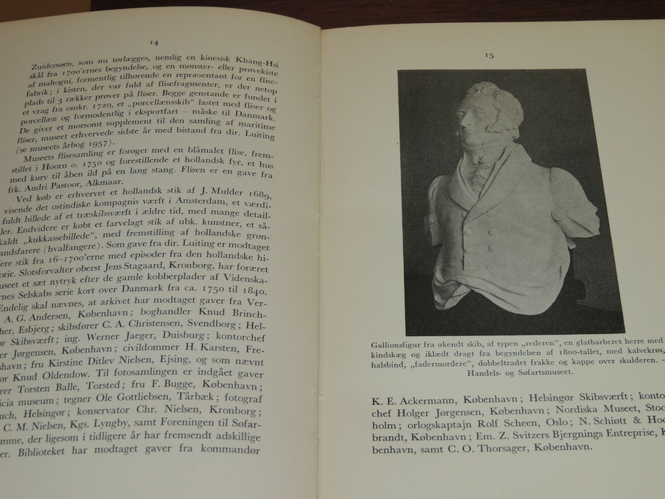 Handels- og Søfartsmuseet på Kronborg Årbog 1958 Trade  Maritime Museum Kronberg Item image 4