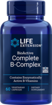 MAKE OFFER! 4 Pack Life Extension BioActive Complete B-Complex 4 month supply image 1