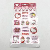 Hello Kitty Gems Stickers Sandy Lion Sanrio 2005 PHKGEM1 Purse Flower Be... - $9.99