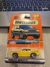 MatchBox in Blister Pack - Series 5 - #38 - Pontiac GTO - Yellow - $8.90