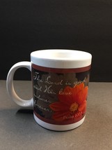 Coffee Cocoa Cup Mug Psalm 100:5 &quot;The Lord is good and His love endure f... - $3.64