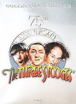 The Three Stooges 75th Anniversary Edition (DVD, 2008, 2-Disc Set) Collector Tin - £15.01 GBP