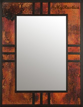 Copper Mirror "Eduardo" - $475.00