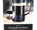 Parini 8-Cup French Press 1000 ML Coffee Tea Maker Stainless Steel Boros... - $18.99