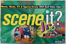 MATTEL Scene It? Jr. Dvd Board Game, Movie, Music, Tv &amp; Sports Trivia Game Kids - £18.03 GBP