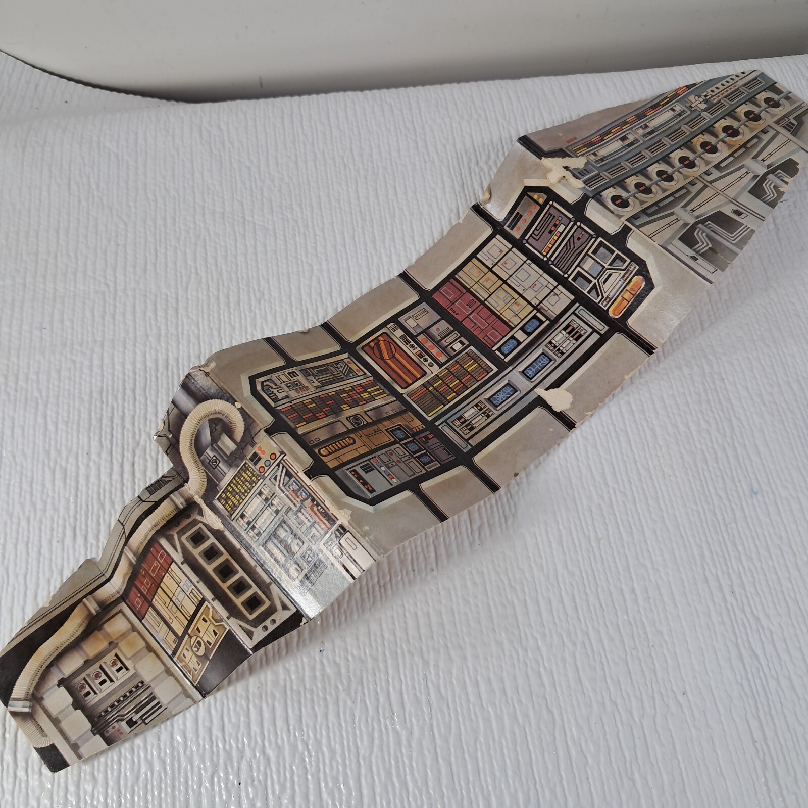 Star Wars Millennium Falcon Inner Cardboard Insert panel scene Kenner 19... - $12.00