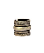 Bohemian Vintage Ring for Her, Adjustable Open Ring, Large Gypsy Tribal ... - £13.54 GBP