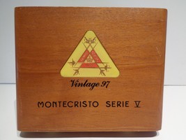 Montecristo Cigar Box Serie V Vintage 97 Mini Churchill 48x5 empty box - £10.12 GBP