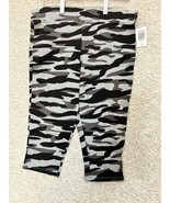 Torrid Black Gray Charcoal Camouflage Pedal Pusher Capri Leggings Size 1XL - $24.99