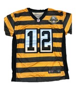 Terry Bradshaw Pittsburgh Steelers Jersey Bumblebee Jersey Stitched Size... - $197.95