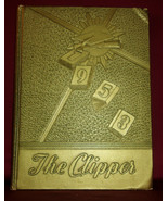 1953 THE CLIPPER Clayton High School Senior Class Yearbook New Jersey Si... - £28.31 GBP