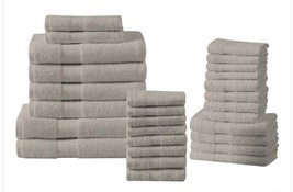 Royal Heritage Low Twist Towel Set 30-Piece Beige Bath Mats Wash Cloths ... - $2,255.40 MXN